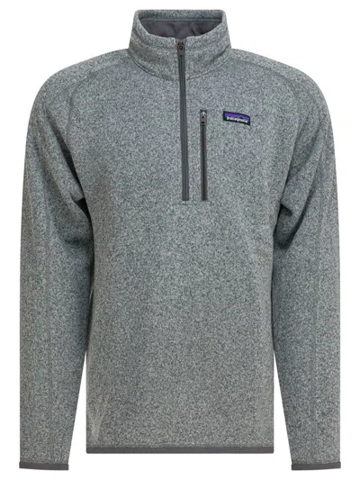 Patagonia Grey Recycled Polyester Jacket In Gray