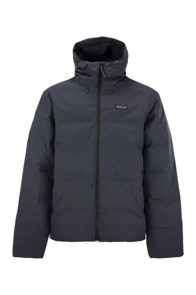 Patagonia 'jackson Glacier Hooded Down Jacket In Blue