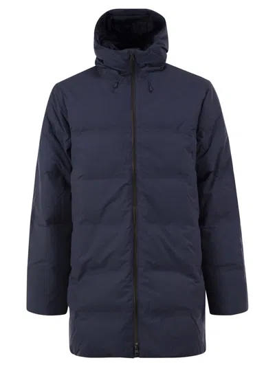 Patagonia Jackson Glacier Hooded Padded Parka In Blue