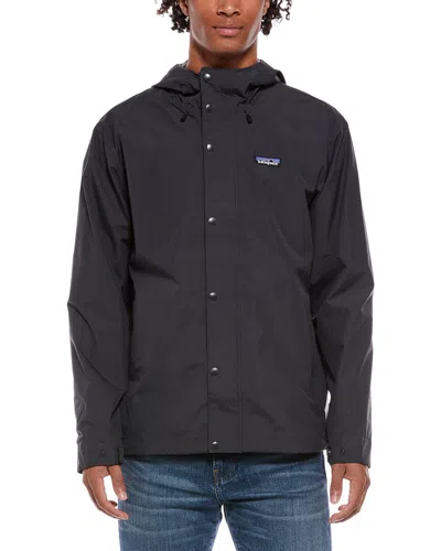 Patagonia Jackson Glacier Rain Jacket In Black