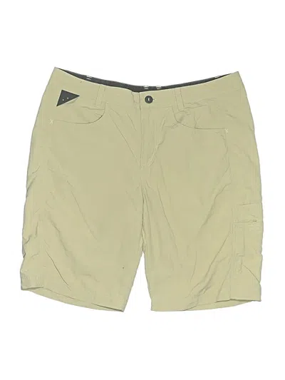 Pre-owned Patagonia Khaki Shorts In Yellow