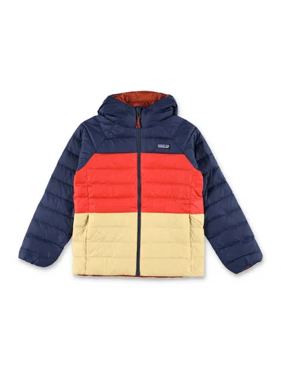 Patagonia Kid - Double Downjacket In Blue