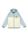 Patagonia Kid - Micro D Snap-t® Fleece Jacket In Grey/yellow