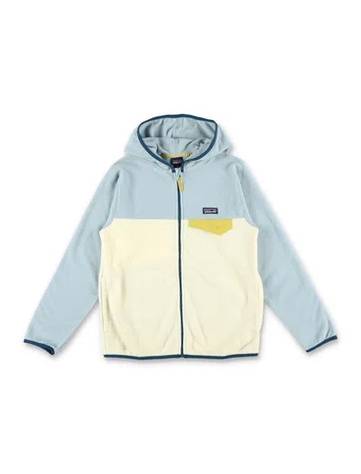 Patagonia Kid - Micro D Snap-t® Fleece Jacket In Blue