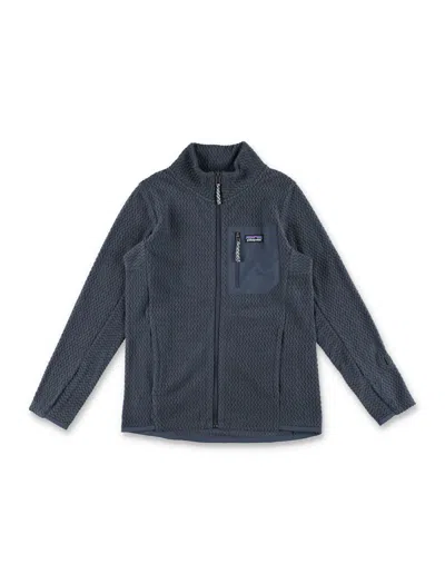 Patagonia Kid - R1® Air Full-zip Jacket In Blue