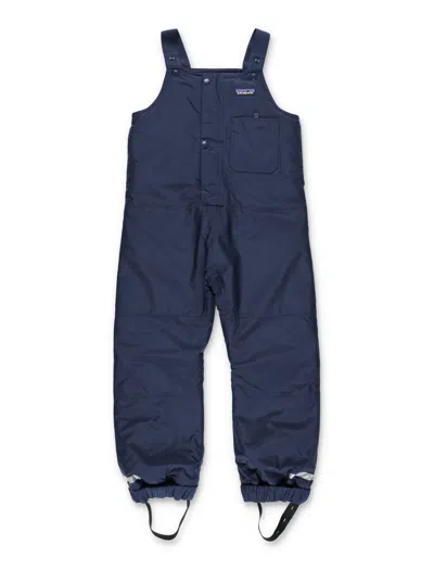 Patagonia Kid - Snow Pile Bibs In Blue