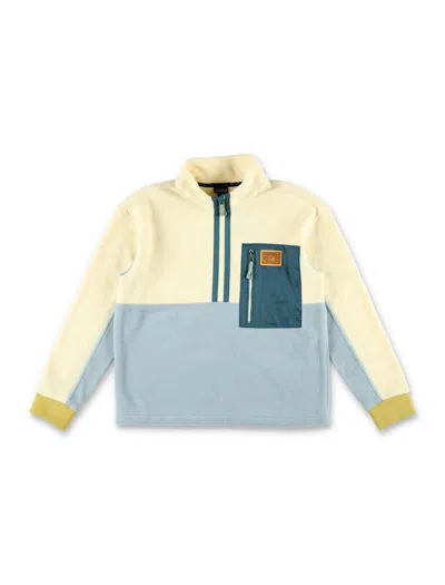 Patagonia Kid Microdini 1/2-zip Fleece Pullover In Yellow