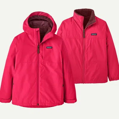 Patagonia Kids' 4-in-1 Everyday Jacket In Punchy Pink