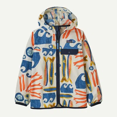 Patagonia Kids' Baggies™ Windbreaker Jacket In Natural In Neutral
