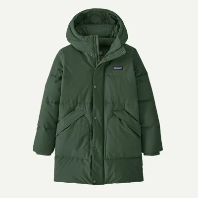 Patagonia Kids' Downdrift Parka In Canopy Green