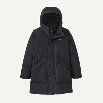 Patagonia Kids' Downdrift Parka In Ink Black