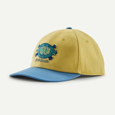 Patagonia Kids' Funhoggers® Hat In Limestone Yellow