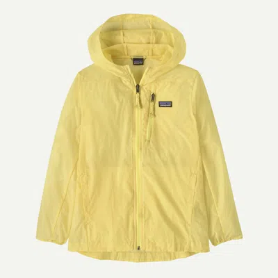 Patagonia Kids' Houdini® Windbreaker Jacket In Lemon Zest In Yellow