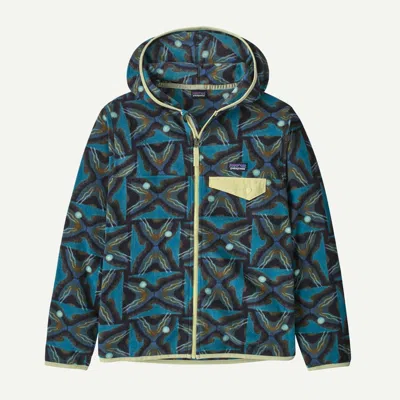 Patagonia Kids' Micro D® Snap-t® Fleece Jacket In Black