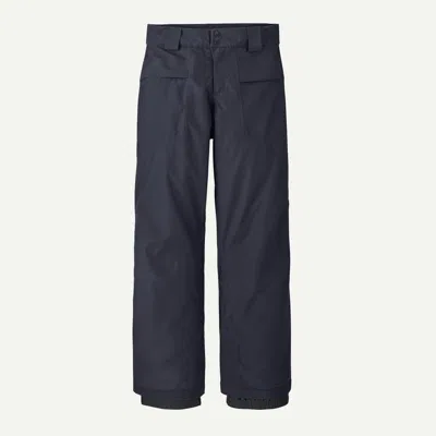 Patagonia Kids' Storm Shift Ski/snowboard Pants In Sunken Blue