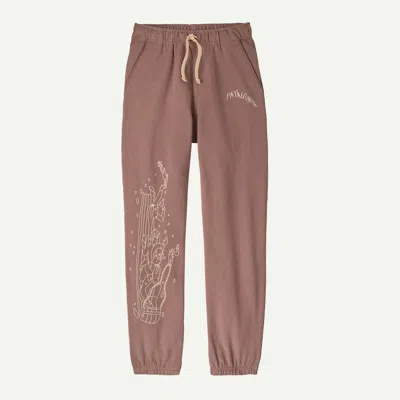 Patagonia Kids' Sweatpants In Moonrise Taupe In Brown