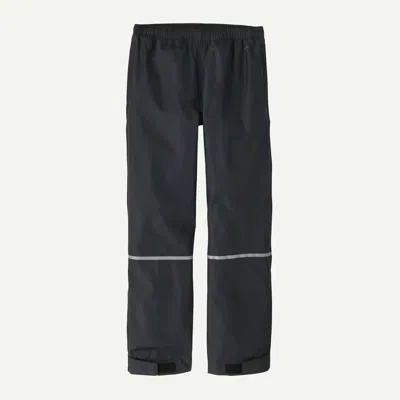Patagonia Kids' Torrentshell 3l Rain Pants In Black