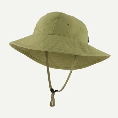 Patagonia Kids' Trim Brim Sun Hat In Buckhorn Green