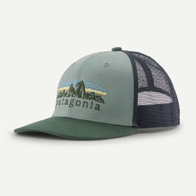 Patagonia Kids' Trucker Hat In Cover Green In Multi