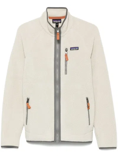 Patagonia Casual Jacket With Full Zip Jackets White