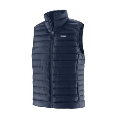 Patagonia Lightweight Blue Down Insulated Vest