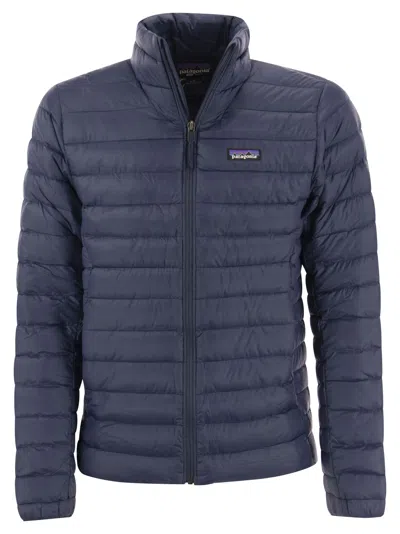 Patagonia Lightweight Down Jacket In Blue
