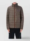 Patagonia Lightweight Down Sweater Outerwear Jacket In Brown