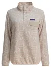 Patagonia Lightweight Synchilla Snap-t Fleece Jackets And Coats Beige In Neutral
