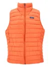 Patagonia Sleeveless Drawstring Down Jacket Coats Orange