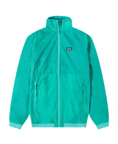 Patagonia Logo Double-sided Casual Jacket In Green