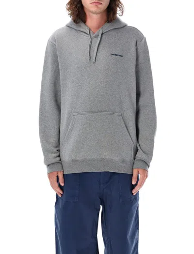 Patagonia Felpa Con Cappuccio Boardshort Logo Uprisal In Grau