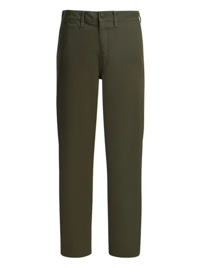 Patagonia Chino Trousers With Side And Back Pockets In Green
