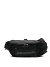 Patagonia Logo-print Belt Bag In Black