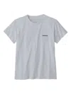 Patagonia Logo-print T-shirt In Gray