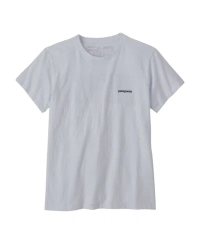 Patagonia Logo T-shirt In Gray