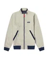 Patagonia Logo Zipper Casual Jacket In Nude