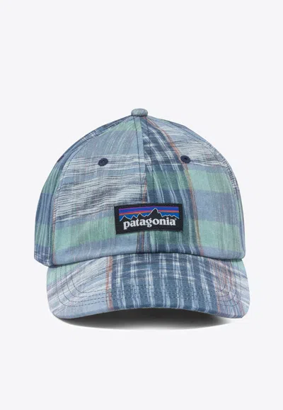 Patagonia Logo-embroidered Baseball Cap In Blue