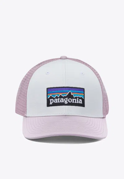 Patagonia Logo-embroidered Baseball Cap In White