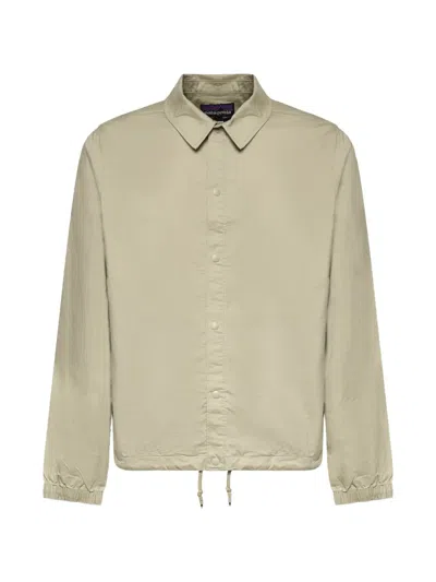 Patagonia Logo-patch Drawstring Jacket In Green