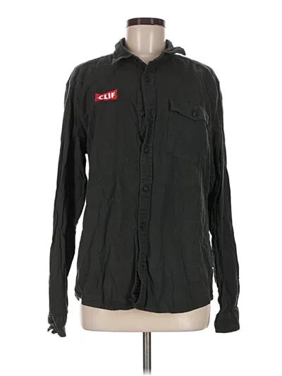 Pre-owned Patagonia Long Sleeve Button Down Shirt In Black