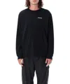 Patagonia Responsibili-tee Logo-print Recycled Cotton And Recycled Polyester-blend T-shirt In Black