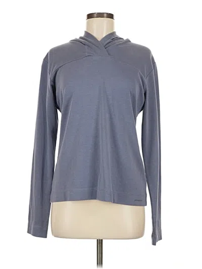 Pre-owned Patagonia Long Sleeve Polo Shirt In Gray