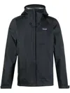 Patagonia Long-sleeve Recycled Nylon Coat In Black