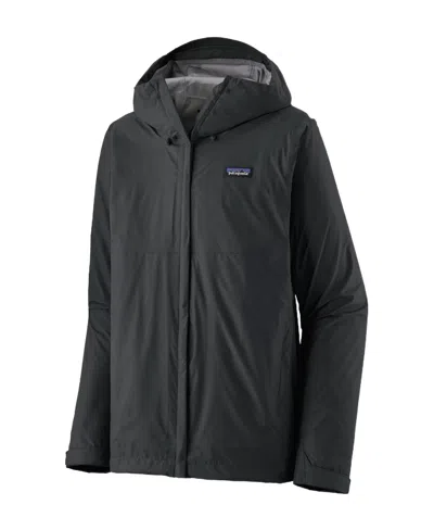 Patagonia Long-sleeve Recycled Nylon Coat In Black