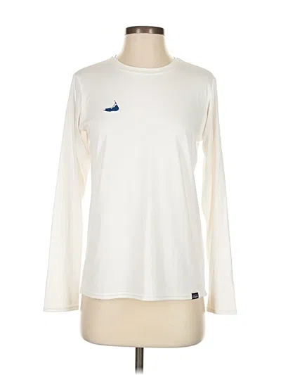 Pre-owned Patagonia Long Sleeve T-shirt In White