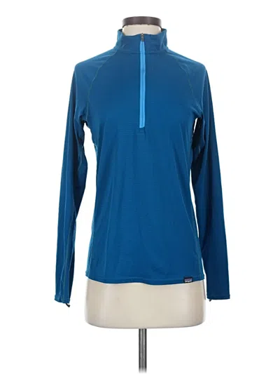 Pre-owned Patagonia Long Sleeve T-shirt In Blue