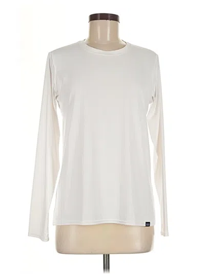 Pre-owned Patagonia Long Sleeve T-shirt In Ivory