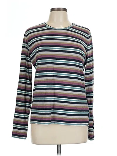 Pre-owned Patagonia Long Sleeve T-shirt In Purple