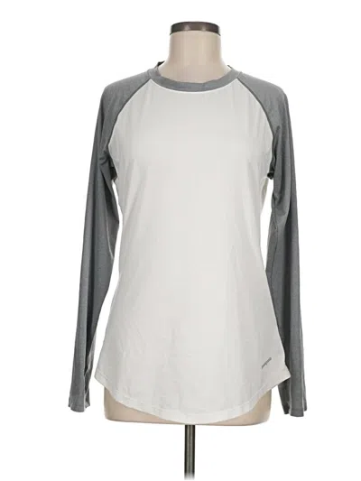 Pre-owned Patagonia Long Sleeve T-shirt In Silver