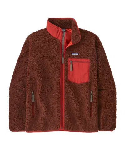 Patagonia Vintage Style Windproof Jacket In Red